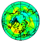 Ozone Field of 17 August 2017