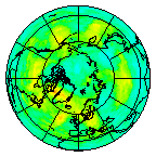 Ozone Field of 21 August 2017