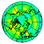 Ozone Field of 22 August 2017