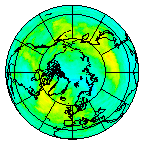 Ozone Field of 25 September 2017