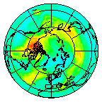 Ozone Field of 25 October 2017