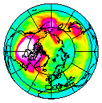 Ozone Field of 25 December 2017