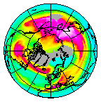 Ozone Field of 15 January 2018