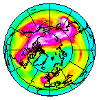 Ozone Field of 25 January 2018