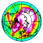 Ozone Field of 21 February 2018