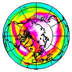 Ozone Field of 23 February 2018