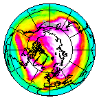 Ozone Field of 24 February 2018