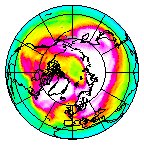 Ozone Field of 25 February 2018