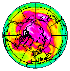 Ozone Field of 22 April 2018