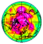 Ozone Field of 25 April 2018
