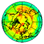 Ozone Field of 15 June 2018