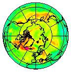 Ozone Field of 25 June 2018