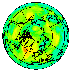 Ozone Field of 25 July 2018