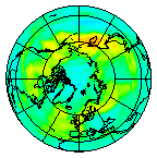 Ozone Field of 15 October 2019