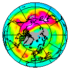 Ozone Field of 25 December 2019