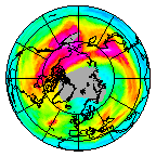 Ozone Field of 01 January 2020