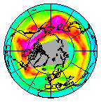 Ozone Field of 10 January 2020