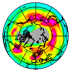 Ozone Field of 18 January 2020