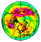 Ozone Field of 25 April 2020