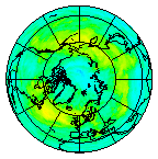 Ozone Field of 25 August 2020