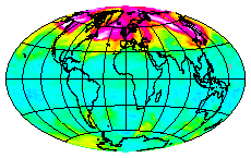 Ozone Field of 12 April 2013