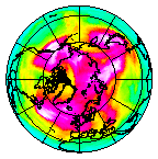 Ozone Field of 12 April 2013