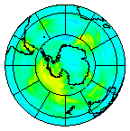 Ozone Field of 12 April 2013
