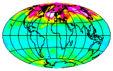 Ozone Field of 14 April 2013