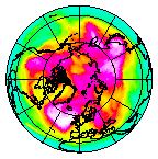 Ozone Field of 14 April 2013