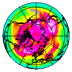 Ozone Field of 16 April 2013