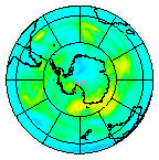 Ozone Field of 16 April 2013