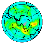 Ozone Field of 18 April 2013