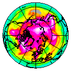 Ozone Field of 19 April 2013