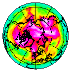 Ozone Field of 21 April 2013