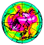 Ozone Field of 22 April 2013