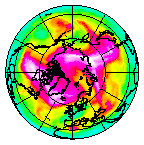 Ozone Field of 24 April 2013