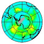 Ozone Field of 24 April 2013