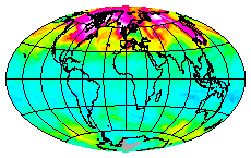 Ozone Field of 26 April 2013