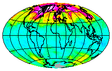 Ozone Field of 27 April 2013