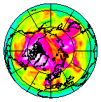Ozone Field of 27 April 2013