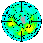 Ozone Field of 27 April 2013