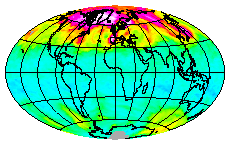 Ozone Field of 28 April 2013