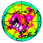 Ozone Field of 28 April 2013