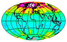 Ozone Field of 29 April 2013