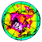 Ozone Field of 29 April 2013