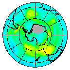 Ozone Field of 30 April 2013