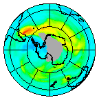 Ozone Field of 15 May 2013