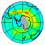 Ozone Field of 16 May 2013