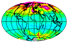 Ozone Field of 17 May 2013