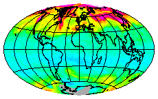 Ozone Field of 21 May 2013